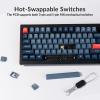 imageKeychron V3 Max TKL Wireless Mechanical Keyboard QMKVIA RGB Bluetooth24 GHzWired 87 Keys HotSwappable with Gateron Banana Switch Compatible with Mac Windows LinuxBanana Switch