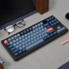 imageKeychron V3 Max TKL Wireless Mechanical Keyboard QMKVIA RGB Bluetooth24 GHzWired 87 Keys HotSwappable with Gateron Banana Switch Compatible with Mac Windows LinuxRed Switch