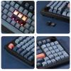 imageKeychron V5 Max Custom Wireless Mechanical Gaming Keyboard with Number Pad 96 Layout QMKVIA 24 GHzBluetooth 51Wired RGB Backlit HotSwappable Gateron Red Switch for Mac Windows LinuxGateron Jupiter Banana Switch