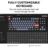 imageKeychron K8 Pro Wireless Custom Mechanical Keyboard QMKVIA Programmable BluetoothWired Tenkeyless RGB Backlight with Hotswappable Gateron G Pro Red Switch Compatible with Mac Windows LinuxHotswap Gateron G Pro Red Switch