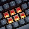imageKeychron K8 Pro Wireless Custom Mechanical Keyboard QMKVIA Programmable BluetoothWired Tenkeyless RGB Backlight with Hotswappable Gateron G Pro Red Switch Compatible with Mac Windows LinuxHotswap Gateron G Pro Red Switch