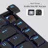 imageKeychron KJ1 Low Profile Wireless Mechanical Keyboard  75 Layout Red Switch QMK RGB Backlit 24GBluetoothUSBC DoubleShot PBT Keycaps 2000mAh Battery MacWinLinux Compatible  WhiteBlack  Brown Switch