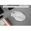 imageKeychron M6 Wireless All Silent Gaming Optical Mouse 1000Hz TriMode 24 GHzBluetooth 53Wired PixArt 3311 Sensor 12000 DPI Magnetic Metal Scroll Wheel for Windows PCMac  BlackWhite