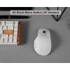 imageKeychron M6 Wireless All Silent Gaming Optical Mouse 1000Hz TriMode 24 GHzBluetooth 53Wired PixArt 3311 Sensor 12000 DPI Magnetic Metal Scroll Wheel for Windows PCMac  BlackWhite