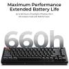 imageKeychron V1 Ultra 8K Wireless 24 GHz ampamp Bluetooth Custom Mechanical Keyboard Launcher Web App with Hotswappable Keychron Silk POM Brown Switches PBT Keycaps for Mac Windows LinuxHotswap Keychron Silk POM Banana Switch