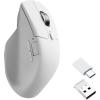 imageKeychron M6 Wireless All Silent Gaming Optical Mouse 1000Hz TriMode 24 GHzBluetooth 53Wired PixArt 3311 Sensor 12000 DPI Magnetic Metal Scroll Wheel for Windows PCMac  BlackWhite