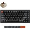 imageKeychron V1 Ultra 8K Wireless 24 GHz ampamp Bluetooth Custom Mechanical Keyboard Launcher Web App with Hotswappable Keychron Silk POM Brown Switches PBT Keycaps for Mac Windows LinuxHotswap Keychron Silk POM Brown Switch