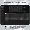 imageKeychron B33 24 GHz Wireless Bluetooth Keyboard Silent Typing 80 TKL Layout Launcher Support Ergonomic Angle Compatible for Mac Windows LinuxDeep BlackDeep Black