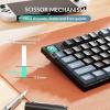 imageKeychron B36 24 GHz Wireless Bluetooth Keyboard Silent Typing 100 FullSize Layout Launcher Support with Numeric Keypad Ergonomic Angle Compatible for Mac Windows Linux