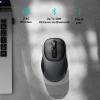 imageKeychron BM24 Wireless Mouse 2400 DPI Quiet Clicks 24 GHzBluetooth 52Wired with Programmable Buttons Long Battery Life for Laptop PCMacWindows  Metal GrayMetal Gray