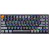 imageKeychron K2 Version 2 Wireless Gaming Mechanical Keyboard BluetoothUSB Wired Compact 84 Keys RGB LED Backlit NKey Rollover Aluminum Frame for Mac Windows Gateron G Pro Brown SwitchGateron Brown Switch