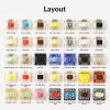imageKeychron Switch Tester Kit  35PCS Gateron Mechanical Switch Sampler with Linear Tactile amp Clicky Options Oil King Milky Yellow Ink Black for Typing amp Gaming Experience Testing35PCS Gateron Edition