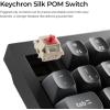 imageKeychron V3 Ultra TKL Mechanical Keyboard Wireless ZMK Custom 8K Polling Rate 24 GHzBluetoothWired with RGB Backlit PreLubed Silk POM Brown Switch HotSwappable for Mac Windows LinuxBrown Switch