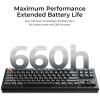 imageKeychron V3 Ultra TKL Mechanical Keyboard Wireless ZMK Custom 8K Polling Rate 24 GHzBluetoothWired with RGB Backlit PreLubed Silk POM Brown Switch HotSwappable for Mac Windows LinuxBanana Switch