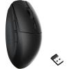 imageKeychron BM22 Wireless 24 GHz Mouse Launcher Support PAW3212 Sensor 76g Lightweight Ergonomic Design 2400 DPI 1000 Hz Polling Rate Compatible for Mac Windows LinuxBlack