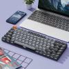 imageKeychron K3 Version 2 75 Layout 84 Keys UltraSlim Wireless BluetoothUSB Wired Mechanical Keyboard with White Backlit HotSwappable LowProfile Keychron Optical Brown Switch for Mac WindowsKeychron Optical Red Switch