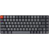 imageKeychron K3 Version 2 75 Layout 84 Keys UltraSlim Wireless BluetoothUSB Wired Mechanical Keyboard with White Backlit HotSwappable LowProfile Keychron Optical Brown Switch for Mac WindowsKeychron Optical Brown Switch