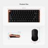 imageKeychron K2 HE Wireless Magnetic Switch Custom Keyboard and M3 Bluetooth 79g Lightweight Mouse QMK 24 GHz with Hall Effect Gateron DoubleRail 3311 Sensor 12000 DPI Compatible with Mac Windows Linux