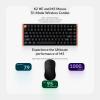 imageKeychron K2 HE Wireless Magnetic Switch Custom Keyboard and M3 Bluetooth 79g Lightweight Mouse QMK 24 GHz with Hall Effect Gateron DoubleRail 3311 Sensor 12000 DPI Compatible with Mac Windows Linux