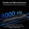 imageKeychron V6 8K Full Size Wired Mechanical Keyboard with Programmable Knob 8000 Hz Polling Rate OSA PBT Keycaps Hotswappable Super Red Switchs RGB Backlit for Mac Windows LinuxRed Switch