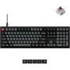 imageKeychron V6 8K Full Size Wired Mechanical Keyboard with Programmable Knob 8000 Hz Polling Rate OSA PBT Keycaps Hotswappable Super Red Switchs RGB Backlit for Mac Windows LinuxBrown Switch