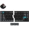 imageKeychron Q11 Ultra 8K Polling Rate Wireless Split Ergonomic Mechanical Keyboard 75 Split Layout with 2 Knobs 24 GHzBluetoothWired Aluminum HotSwappable RGB Red Switch for Mac Windows LinuxKeychron Silk POM Brown Switch