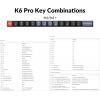 imageKeychron K6 Pro Wireless Custom Mechanical Keyboard QMKLauncher Programmable Macro HotSwappable Keychron K Pro Red Switch Keyboard 65 Layout RGB Backlit Office Keyboard for Mac Windows LinuxHotswappable Keychron K Pro Red Switch