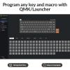 imageKeychron K6 Pro Wireless Custom Mechanical Keyboard QMKLauncher Programmable Macro HotSwappable Keychron K Pro Red Switch Keyboard 65 Layout RGB Backlit Office Keyboard for Mac Windows LinuxHotswappable Keychron K Pro Red Switch