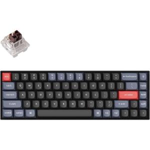 imageKeychron K6 Pro Wireless Custom Mechanical Keyboard QMKLauncher Programmable Macro HotSwappable Keychron K Pro Red Switch Keyboard 65 Layout RGB Backlit Office Keyboard for Mac Windows LinuxHotswappable Keychron K Pro Brown Switch
