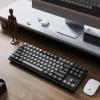 imageKeychron C1 Pro QMKVIA Custom Wired Mechanical Keyboard TKL Layout 87Keys Programmable PBT Keycaps RGB Backlight K Pro Brown Switch for Mac Windows LinuxRed Switch