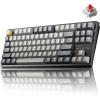 imageKeychron C1 Pro QMKVIA Custom Wired Mechanical Keyboard TKL Layout 87Keys Programmable PBT Keycaps RGB Backlight K Pro Brown Switch for Mac Windows LinuxRed Switch