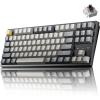 imageKeychron C1 Pro QMKVIA Custom Wired Mechanical Keyboard TKL Layout 87Keys Programmable PBT Keycaps RGB Backlight K Pro Brown Switch for Mac Windows LinuxBrown Switch