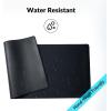 imageKeychron Large Gaming Mouse Pad 177  157 inch 450  400 mm Ample Space for Mouse Movement Smooth MicroWeave Surface for Optical Mice NonSlip Rubber Base Stitched Edges  BlackXl900x400mm