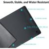 imageKeychron Large Gaming Mouse Pad 177  157 inch 450  400 mm Ample Space for Mouse Movement Smooth MicroWeave Surface for Optical Mice NonSlip Rubber Base Stitched Edges  BlackXl900x400mm