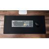 imageKeychron Large Gaming Mouse Pad 177  157 inch 450  400 mm Ample Space for Mouse Movement Smooth MicroWeave Surface for Optical Mice NonSlip Rubber Base Stitched Edges  BlackXl900x400mm
