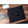 imageKeychron Large Gaming Mouse Pad 177  157 inch 450  400 mm Ample Space for Mouse Movement Smooth MicroWeave Surface for Optical Mice NonSlip Rubber Base Stitched Edges  Black158L x 158W inches