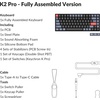 image:imageKeychron K2 Pro QMKVIA Wireless Mechanical Keyboard HotSwappable K Pro Red Switch with 75 Layout Custom Programmable Macro RGB Backlight PBT Keycaps Wired Keyboard for Mac Windows LinuxK Pro Brown Switch