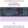 image:imageKeychron Silicone Wrist amp Palm Rest 176 Full Size for K10 Pro  K10 Max  Q6  Q6 Pro  Q6 Max  Q6 HE  V6  V6 Max  C4 HE Washable NonSlip Base Typing Support Light PurpleLight Purple