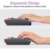 image:imageKeychron Silicone Wrist amp Palm Rest 176 Full Size for K10 Pro  K10 Max  Q6  Q6 Pro  Q6 Max  Q6 HE  V6  V6 Max  C4 HE Washable NonSlip Base Typing Support Light PurpleLight Purple