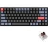 image:imageKeychron K2 Pro QMKVIA Wireless Mechanical Keyboard HotSwappable K Pro Red Switch with 75 Layout Custom Programmable Macro RGB Backlight PBT Keycaps Wired Keyboard for Mac Windows LinuxK Pro Brown Switch