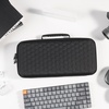 image:imageKeychron Carrying Case for K3  K3 Pro  K3 Max  S1  Black EVA Hard Shell Canvas Bag with Comfortable Handle for Travel amp StorageK3