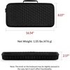image:imageKeychron Carrying Case for K3  K3 Pro  K3 Max  S1  Black EVA Hard Shell Canvas Bag with Comfortable Handle for Travel amp StorageQ1