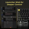 image:imageKeychron J5 HE Wireless Magnetic Switch Keyboard 107Key FullSize Hall Effect Gaming Keyboard with Knob 24GHzBluetooth 52USBC QMKLancher Web Custom RGB Backlight for MacWindows