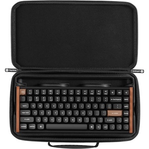 image:imageKeychron Carrying Case for K3  K3 Pro  K3 Max  S1  Black EVA Hard Shell Canvas Bag with Comfortable Handle for Travel amp StorageK2