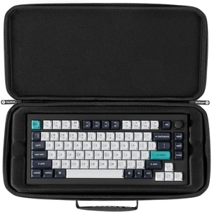 image:imageKeychron Carrying Case for K3  K3 Pro  K3 Max  S1  Black EVA Hard Shell Canvas Bag with Comfortable Handle for Travel amp StorageQ1