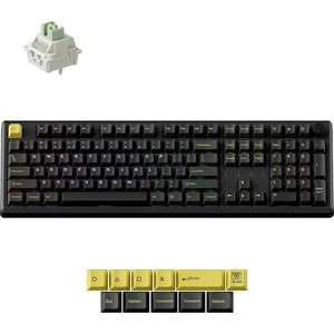 image:imageKeychron J5 HE Wireless Magnetic Switch Keyboard 107Key FullSize Hall Effect Gaming Keyboard with Knob 24GHzBluetooth 52USBC QMKLancher Web Custom RGB Backlight for MacWindows