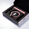 image:imageKeychron Custom Coiled Aviator USBC Cable Black 5Pin GX12 Detachable Metal Connector USBA Adapter Durable Braided Cable for Mechanical Keyboards Charging amp Data TransferLight Pink
