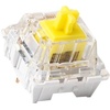 image:imageKeychron K Pro Banana Tactile Switches  110 Pcs PreLubed Mechanical Keyboard Switch Set 57gf Operating Force MX 3Pin HotSwappable Compatible Dustproof Wall Design for Smooth Stable TypingBanana Switch