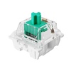 image:imageKeychron K Pro Banana Tactile Switches  110 Pcs PreLubed Mechanical Keyboard Switch Set 57gf Operating Force MX 3Pin HotSwappable Compatible Dustproof Wall Design for Smooth Stable TypingMint
