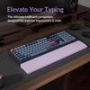 image:imageKeychron Silicone Wrist amp Palm Rest 176 Full Size for K10 Pro  K10 Max Q6V6 Series ProMaxUltraHE Washable NonSlip Base Typing Support Light PinkLight Purple